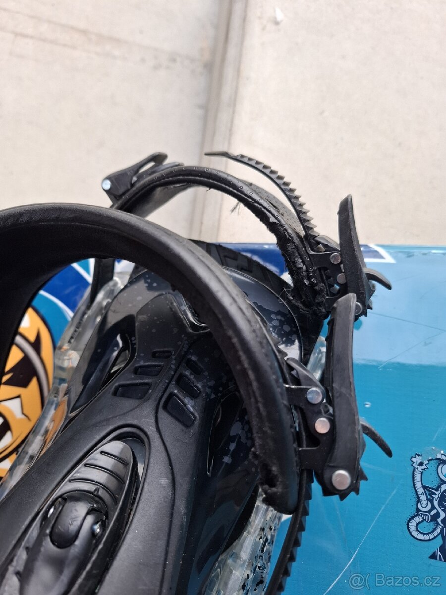 Dětský snowboard 130 cm, vázání Nitro, případně boty 42 - 9