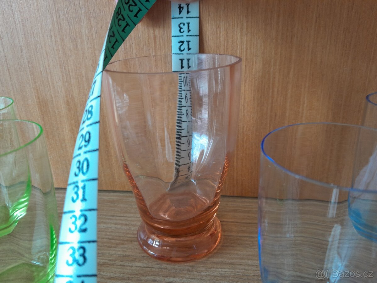 STAROŽITNÉ SKLENIČKY Moser - 9