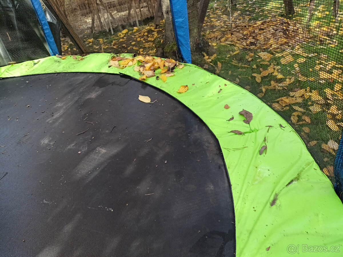 Trampolína průměr 305 cm ,neporušená síť, Brno - 9