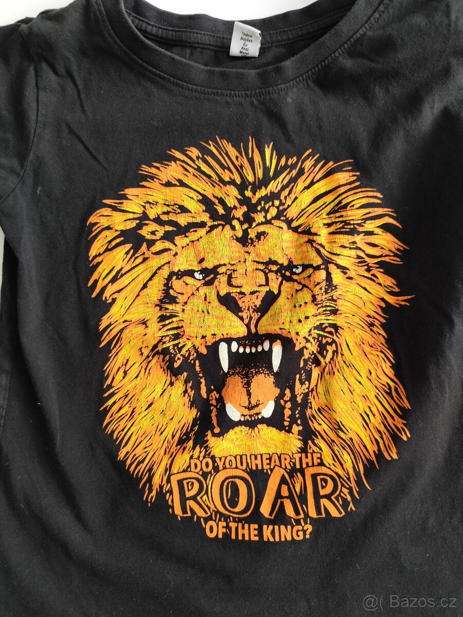 Tričko krátký rukáv 5x - vel.128 - 9