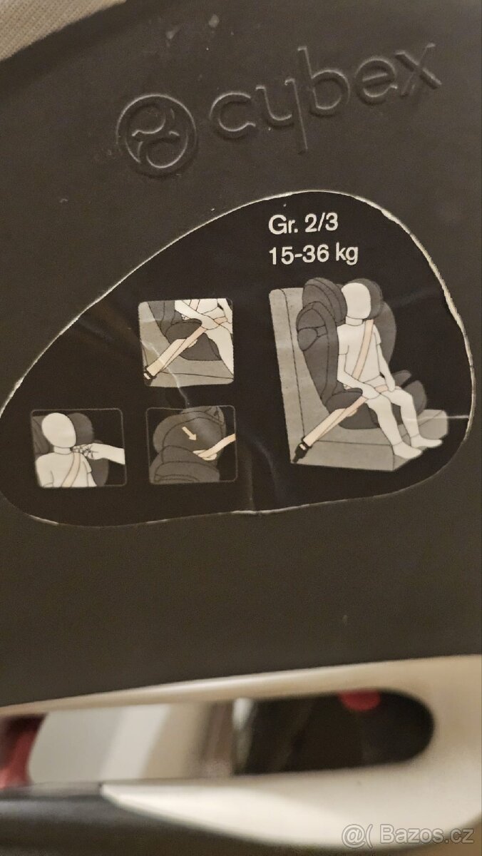 Autosedačka s isofixem Cybex Solution-M 15-36kg - 9