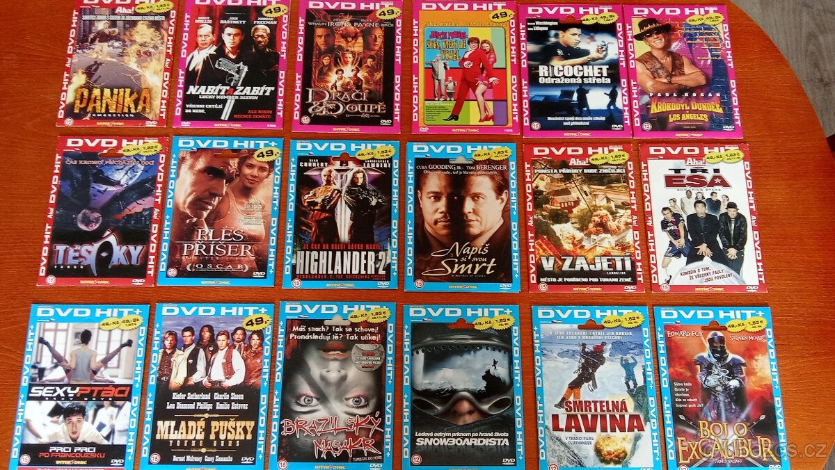 Spousta DVD filmů papírové obaly - 9