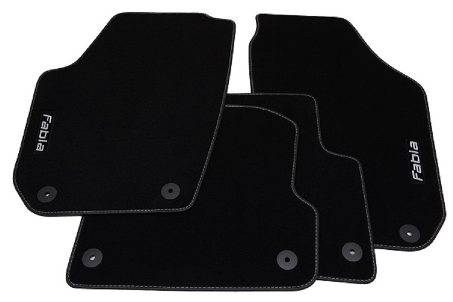 Luxusní celoroční Autokoberce ŠKODA RS - podklad hrubá guma - 9