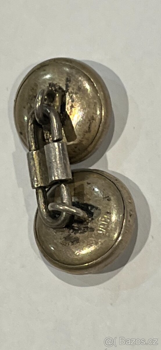 Starý pánský set – manžetové knoflíky + košilové knoflíčky, - 9