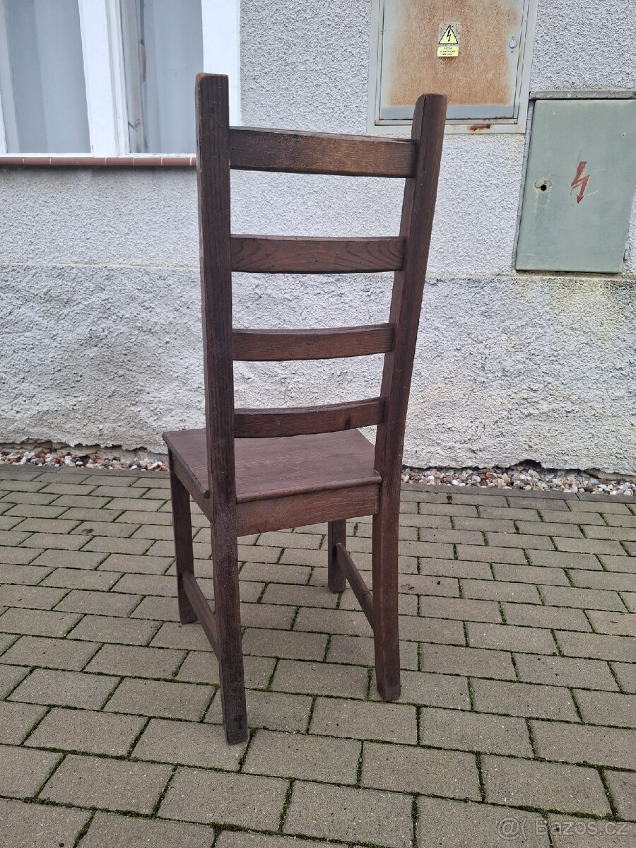 8x starší židle - 9
