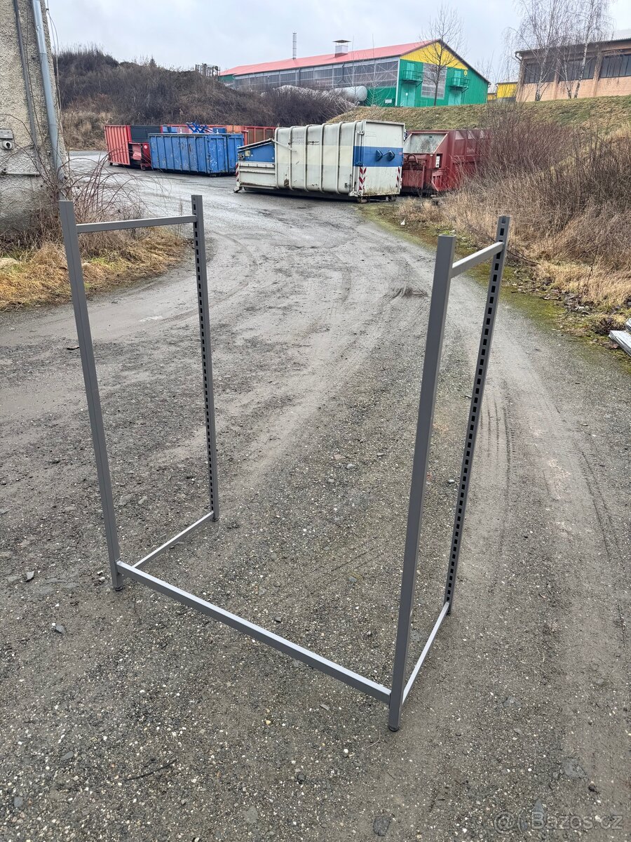 prodejni regál kovový (nový) - 9
