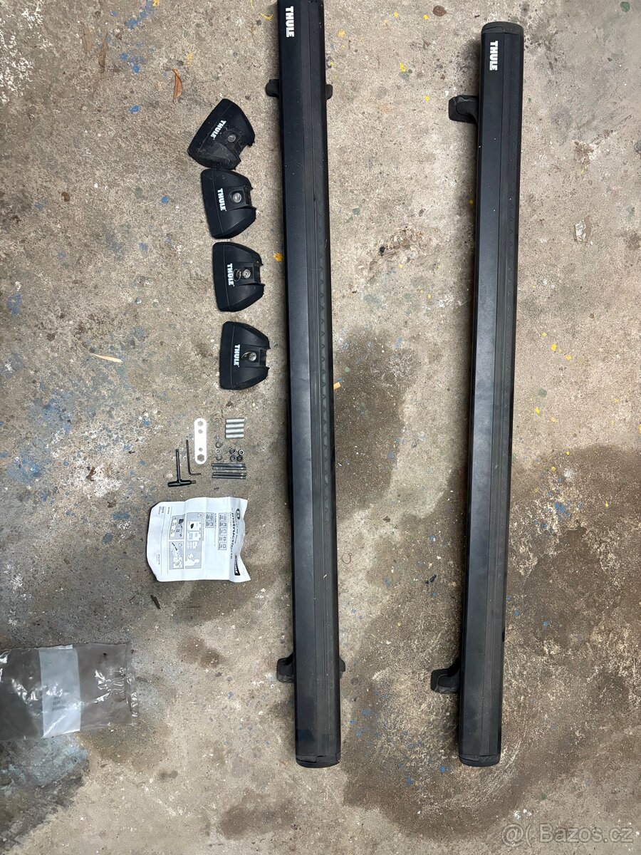 Prodám příčníky THULE na subaru forester 2011+ - 9