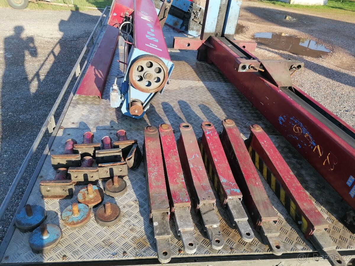 Dvousloupový zvedák 3500kg - 9