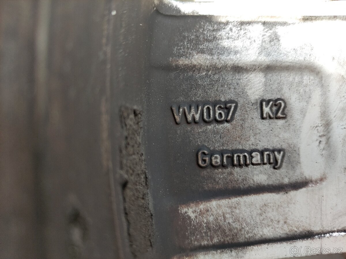 Alu litá kola BORBET 17" ORIGINÁL VOLKSWAGEN,5x112mm - 9