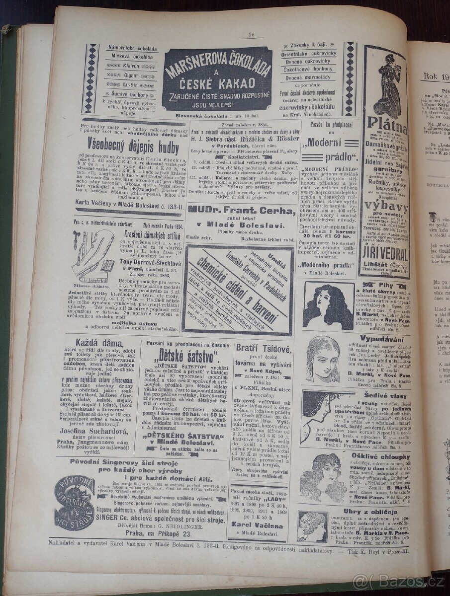 Časopis Lada - 2x r./1904-05 - 9