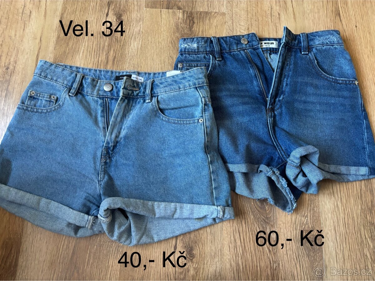 Dámské/dívčí kalhoty, sukně, topy, overaly - 9