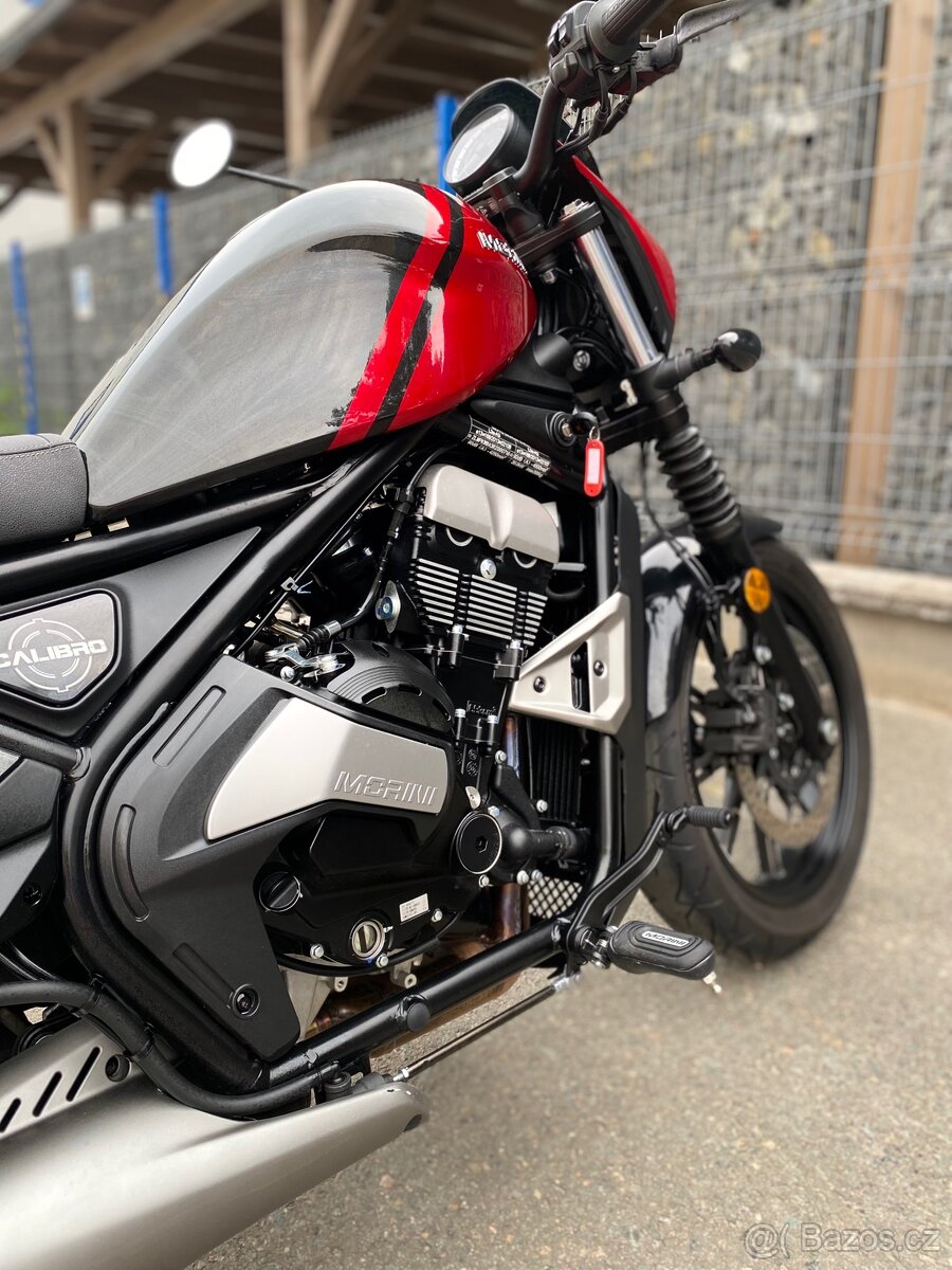 Moto Morini Calibro Custom 700 červená - 9