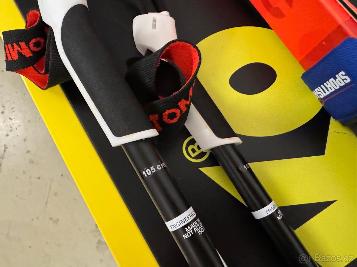 Dětské běžky Atomic PRO C2 Skintec 140 & hole 105 - 9