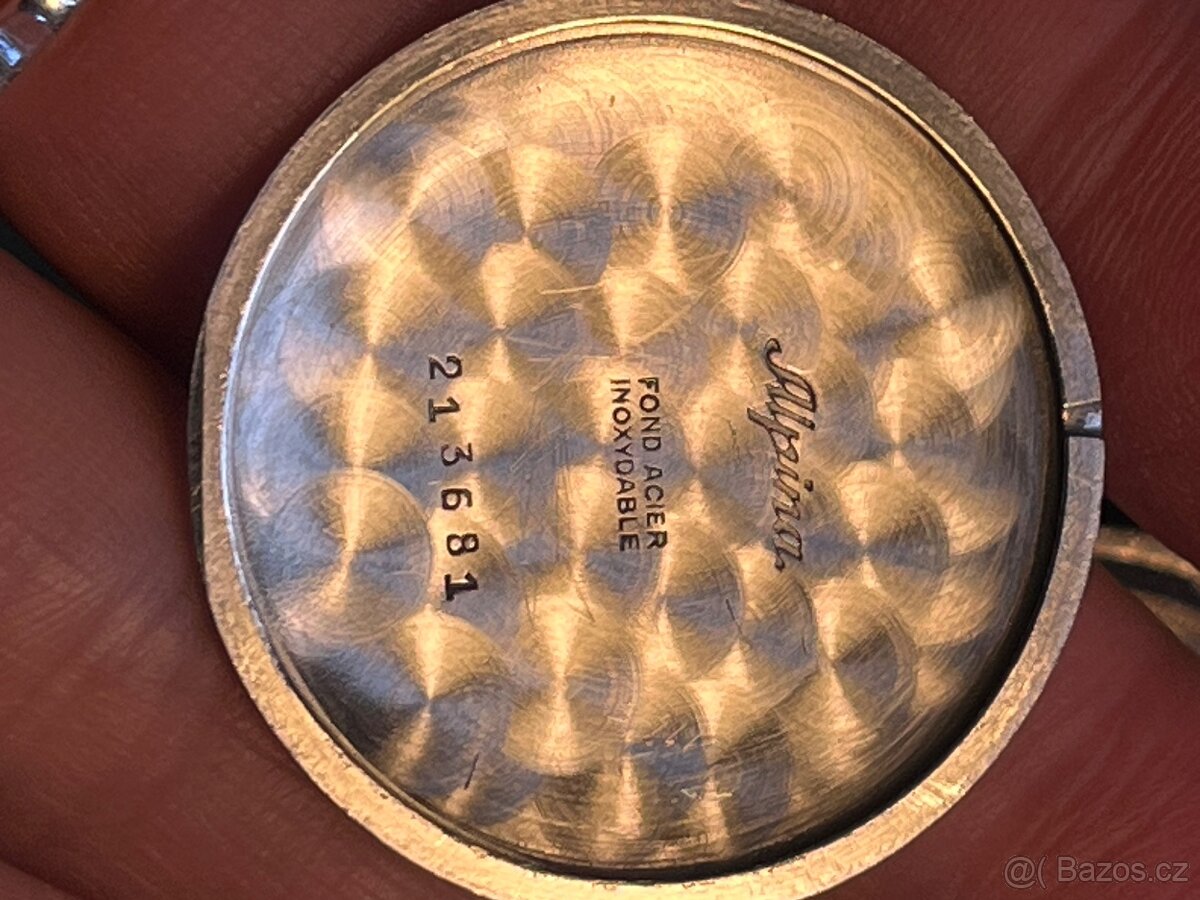 Vojenske hodinky Alpina / top cerny ciselnik 🤩 - 9