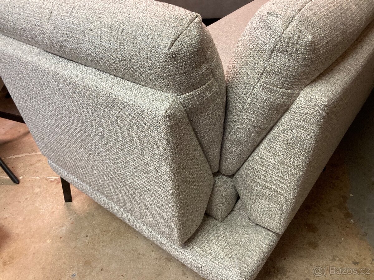 Rohová sedací souprava-Taburet-MONDO Assea-Nová - 9