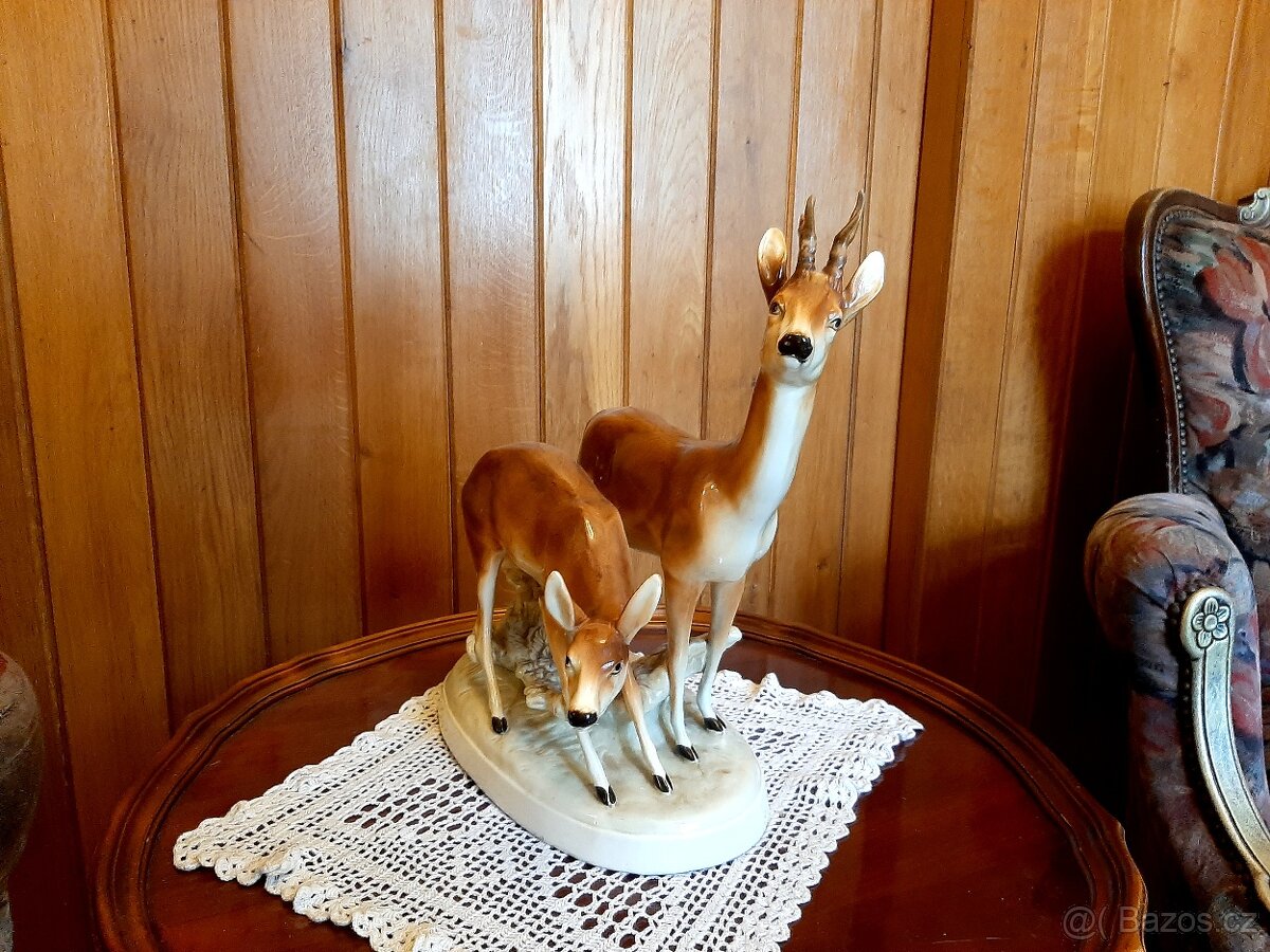 myslivost, soubor dekoračních předmětů - 9