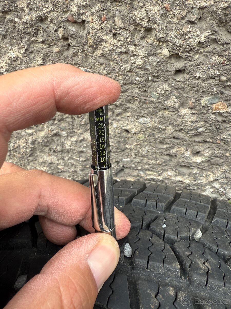 4ks zimní pneu 185/65/15 Riken SnowTime B2 - vzorek 7mm - 9