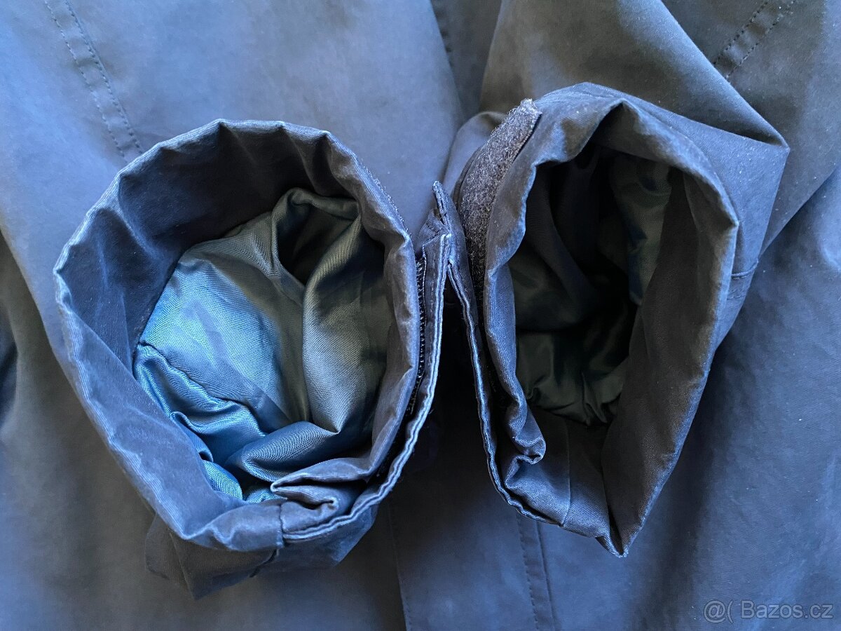 Kvalitní pánský zimní kabát Loap - L, tmavě námořnická - 9