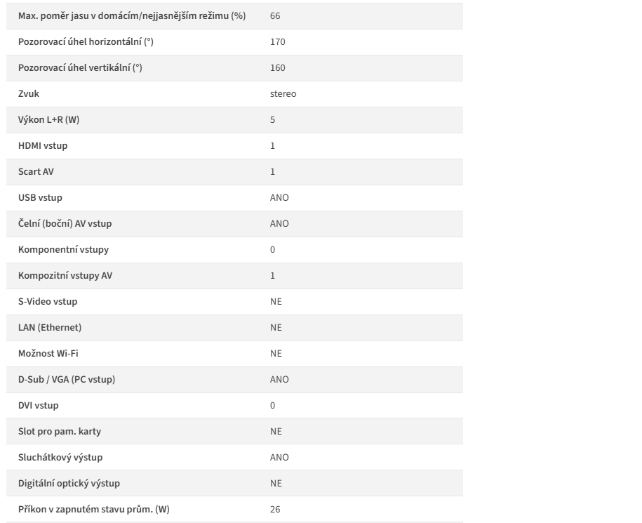 monitor/televize Hyundai LLF 22924 DVDR, LED - 9