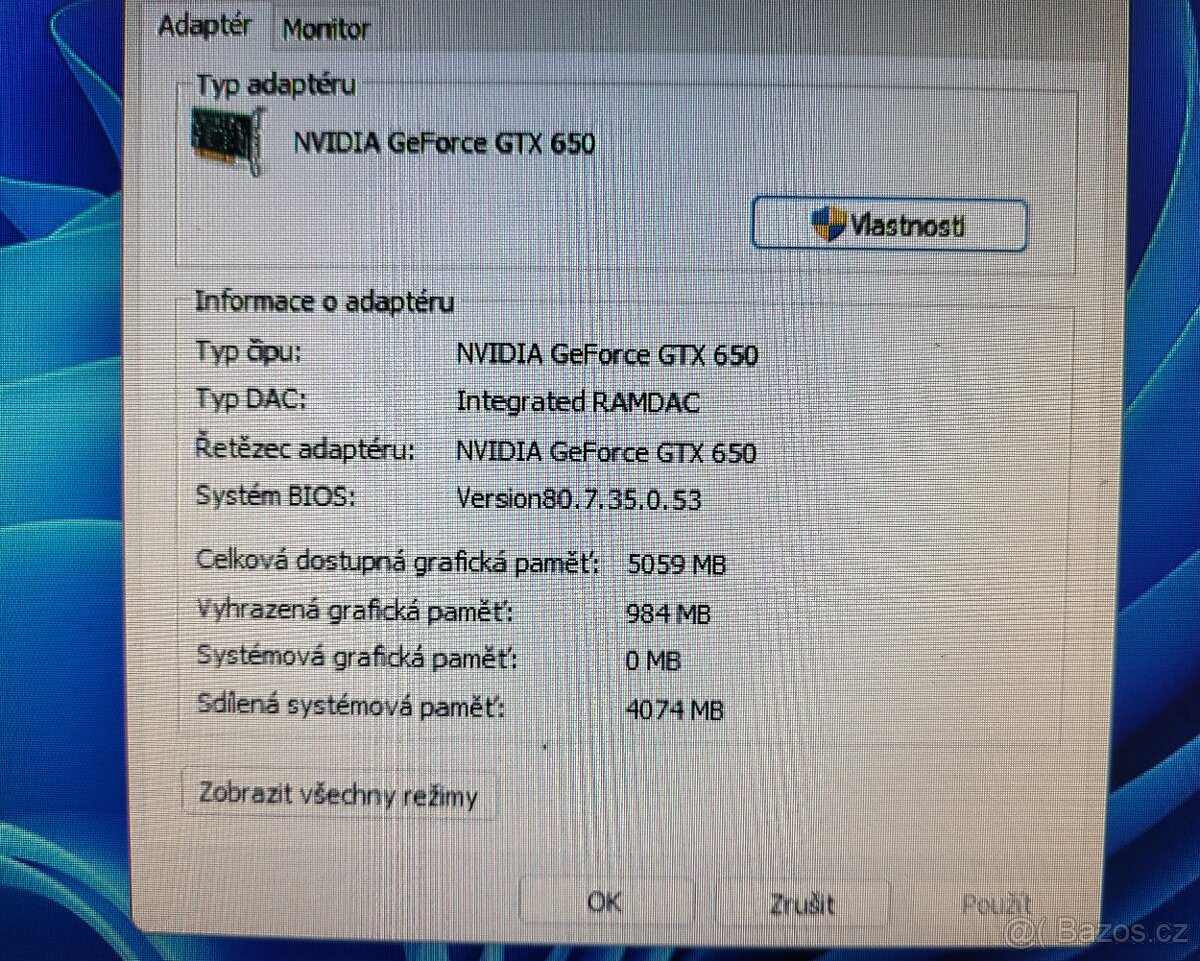 Stolní počítač Lenovo H520 i5 - 9