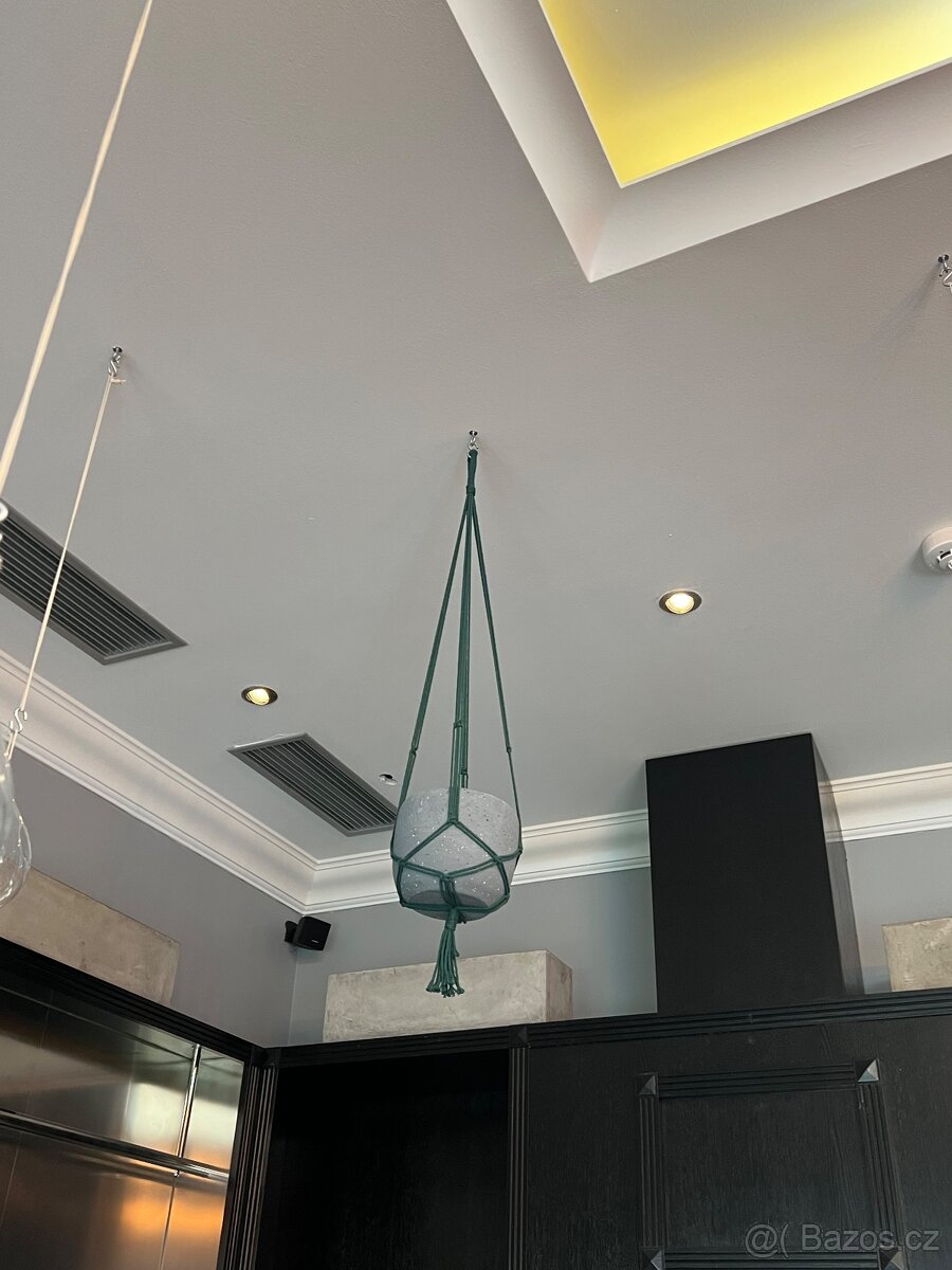 Makrame závěsy na květiny - 9