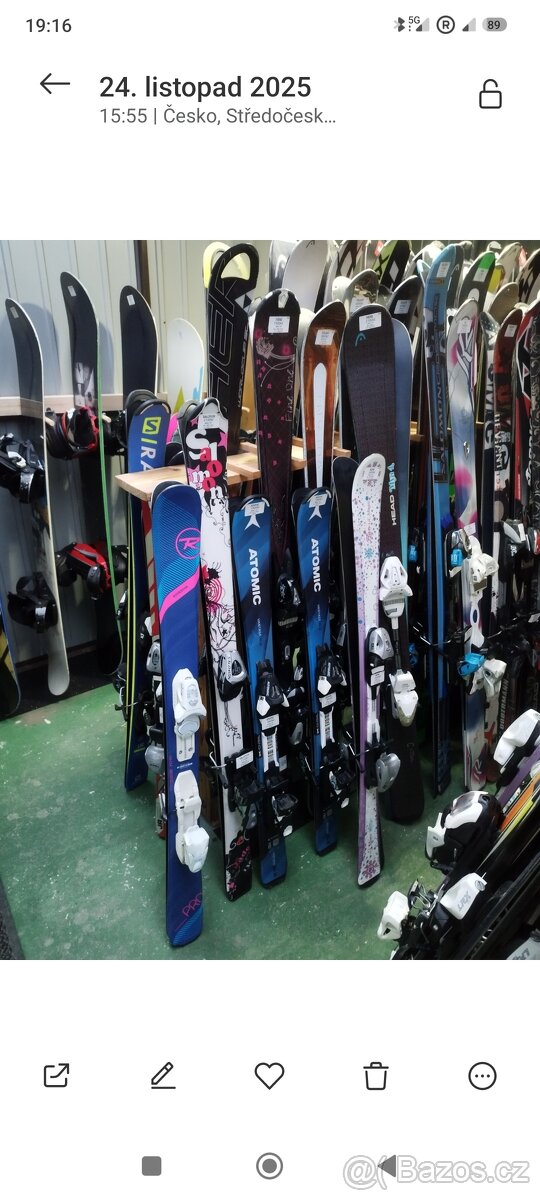 Lyžáky Salomon 40.5EU - flex 120 - 9