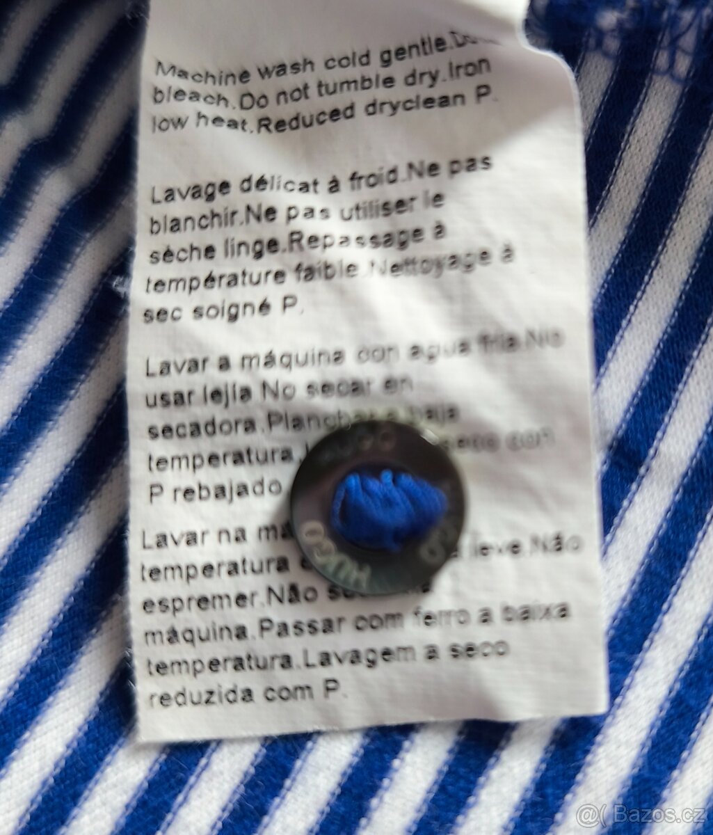 Pánské polo tričko značky Hugo boss - 9