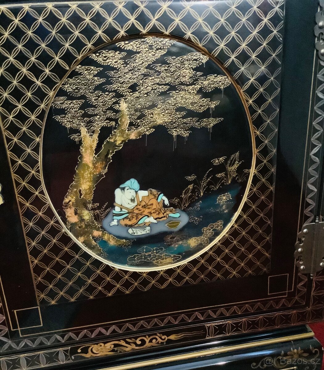 Starožitná Čínská Komoda - 9