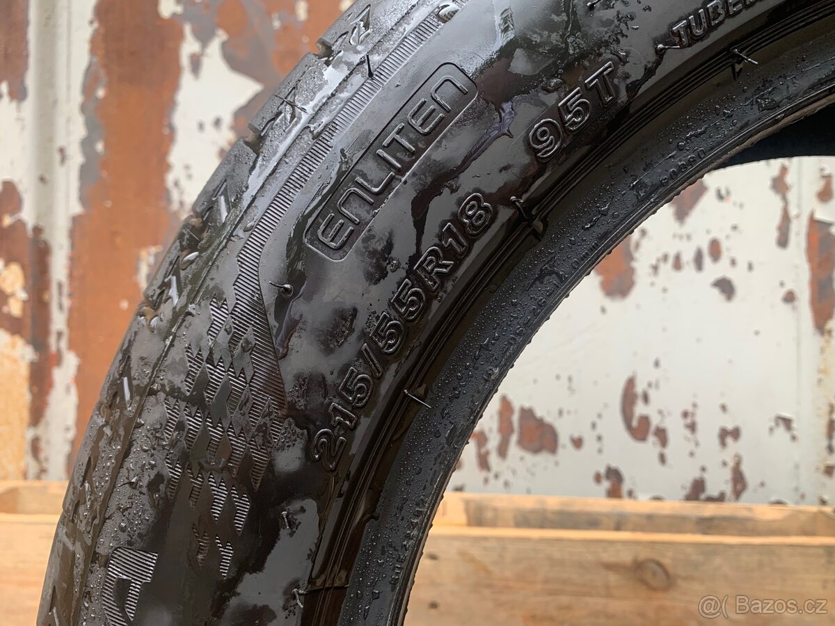 4ks 215/55/18 Bridgestone 2022/95T/letní 5.6m - 9