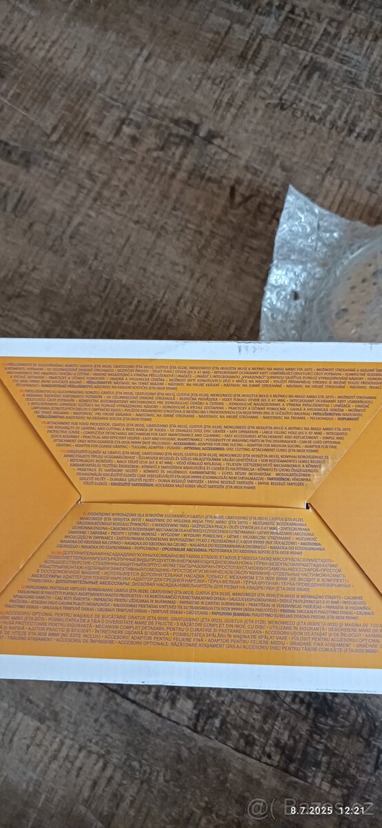 Nástavec na strouhání ETA002895030 - 9