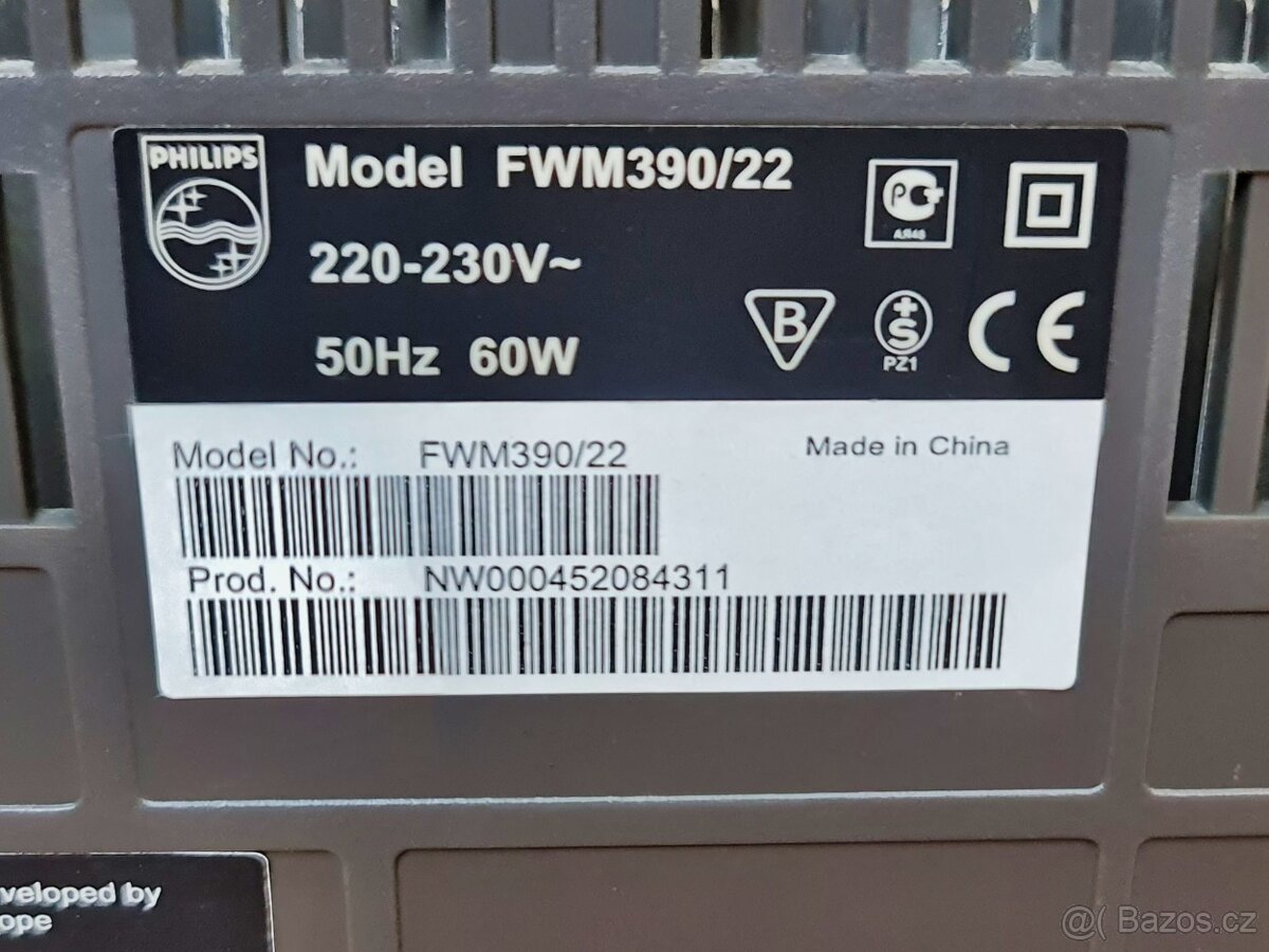 Mini věž Philips FWM390, MP3 - 9