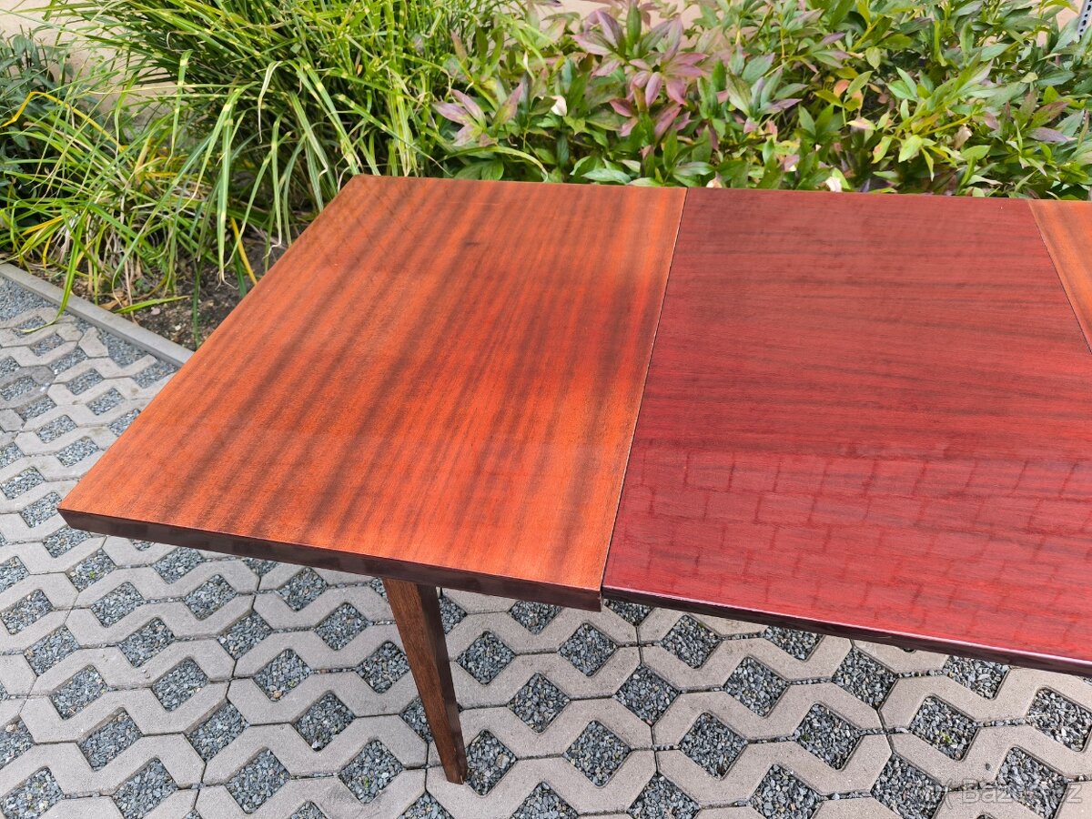 Retro jídelní rozkládací stůl Jitona - 70. léta - 9