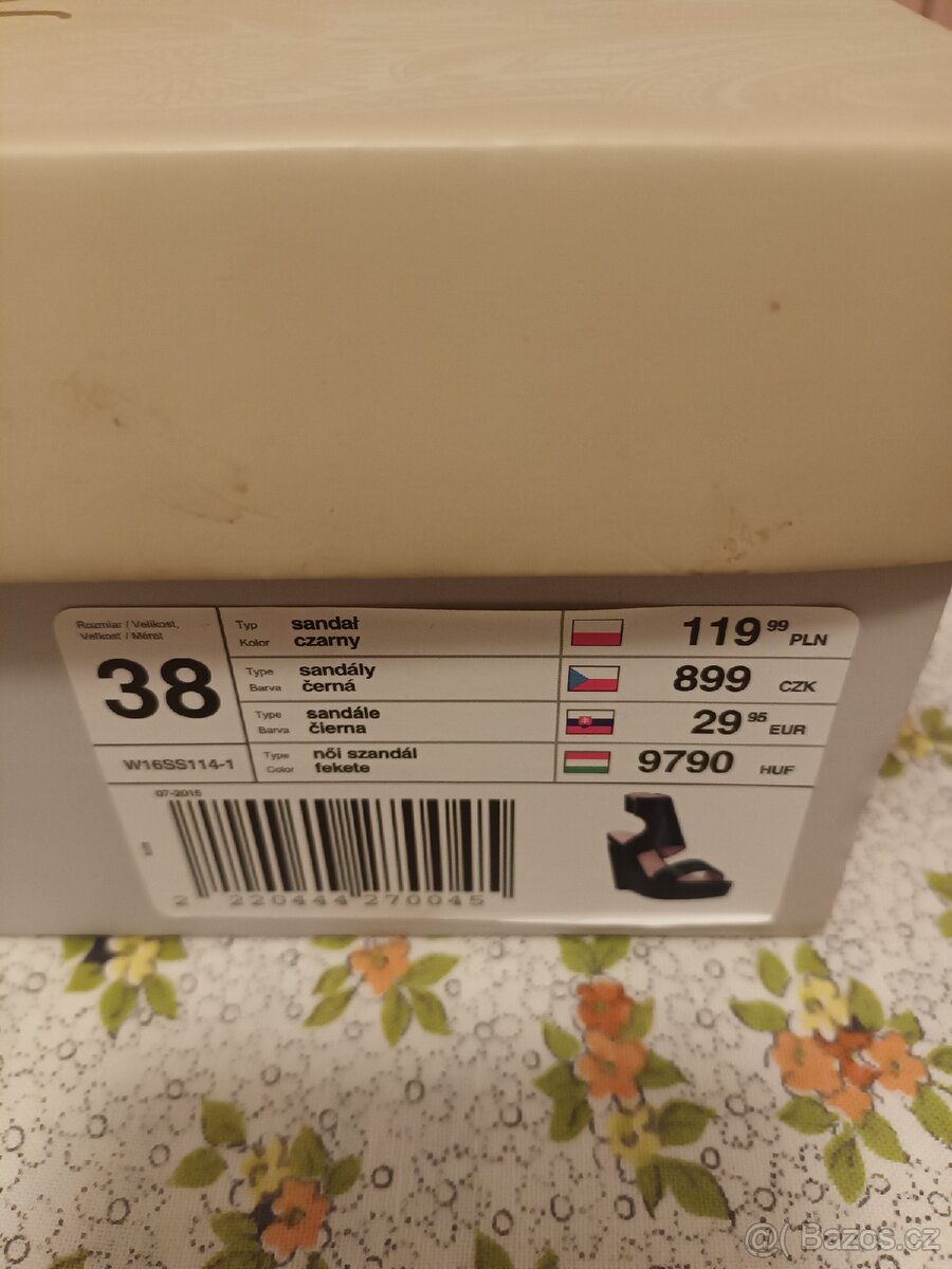 Dámské letní boty č.38 - 9