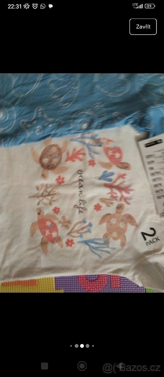 Nové oblečení pro holčičku vel 92 - 9