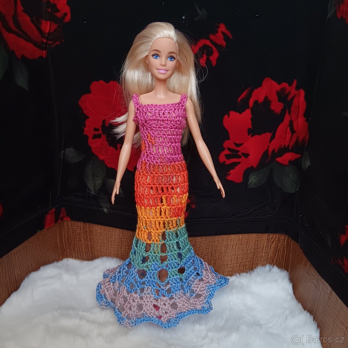 dlouhé šaty pro panenku - 9