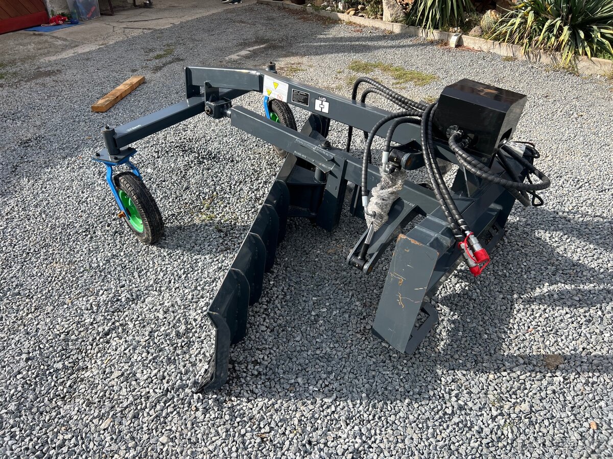 grejdr noví na smykový nakladač ovládání elektrické 12 v - 9