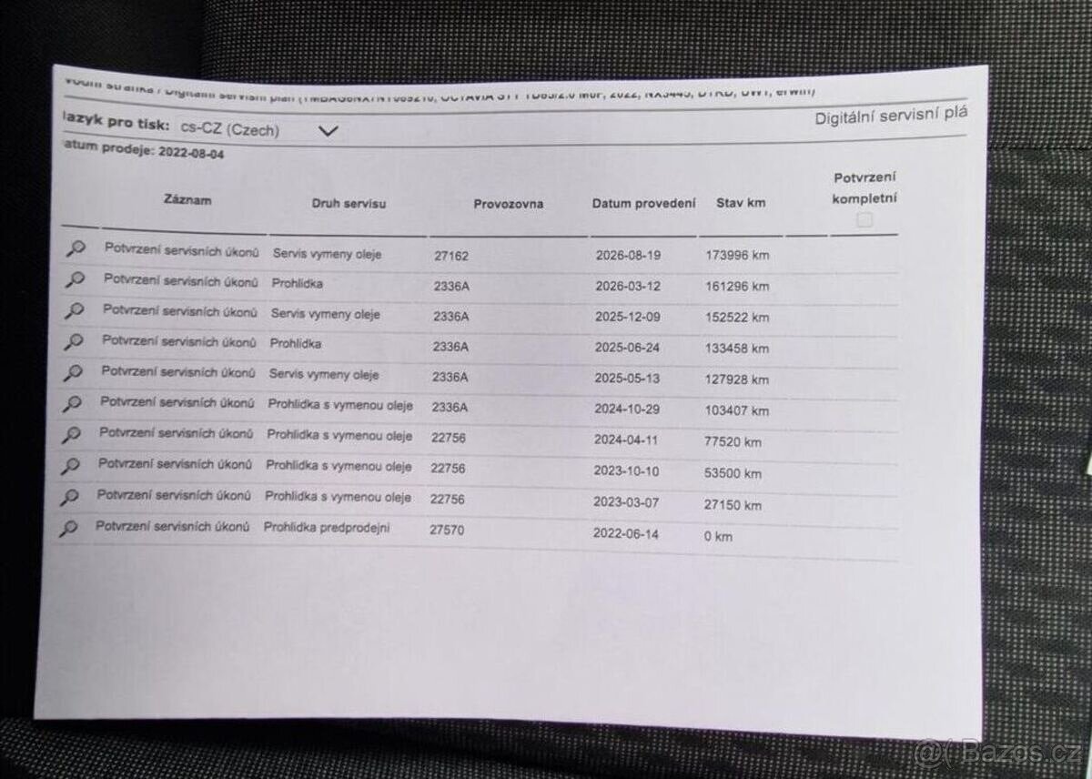 Škoda Octavia, 2.0TDI Style, původ ČR,1.Maj.2 - 9