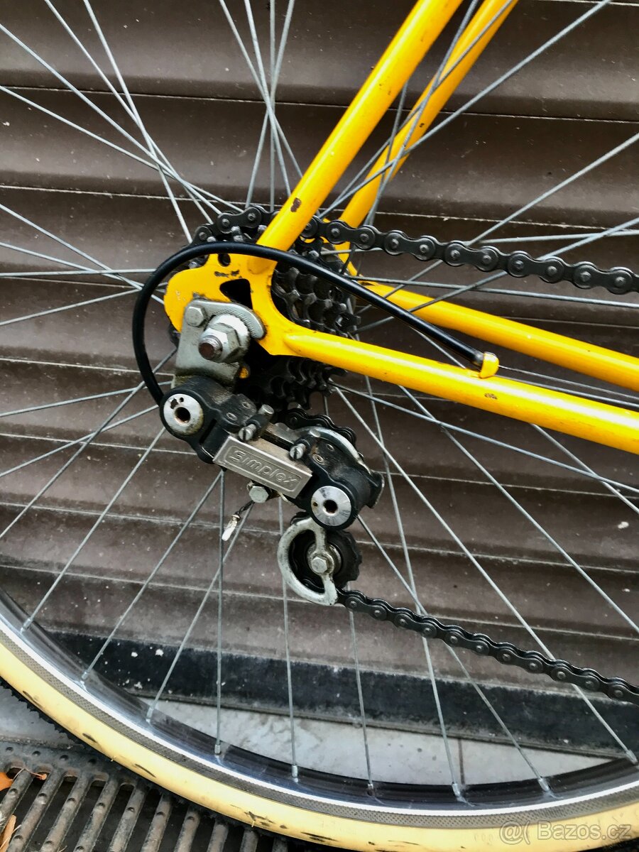 Vintage Bianchi žluťák _ 70. léta - SLEVA - 9