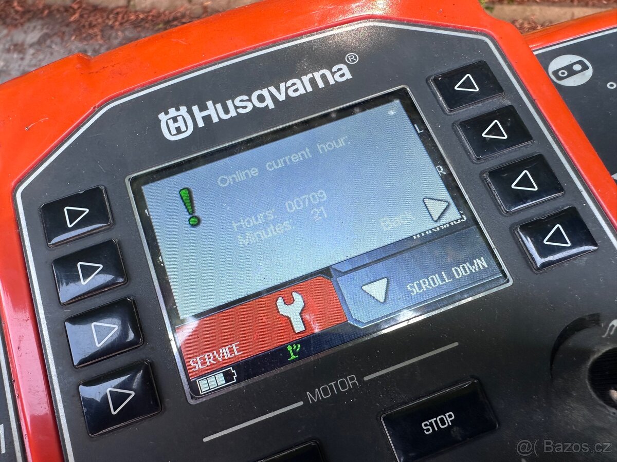 Demoliční robot/bagr Husqvarna DXR300 - 9