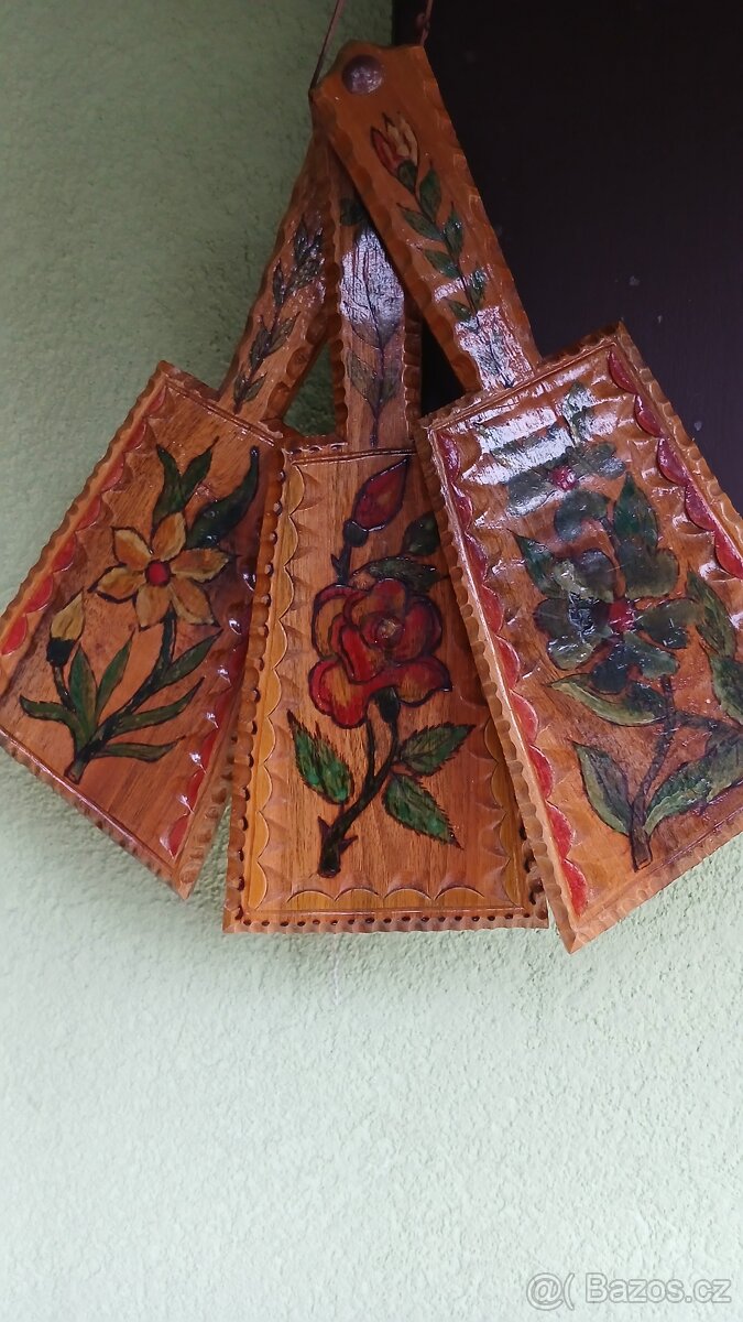 Vyřezávané konzole 4 kusy - 9