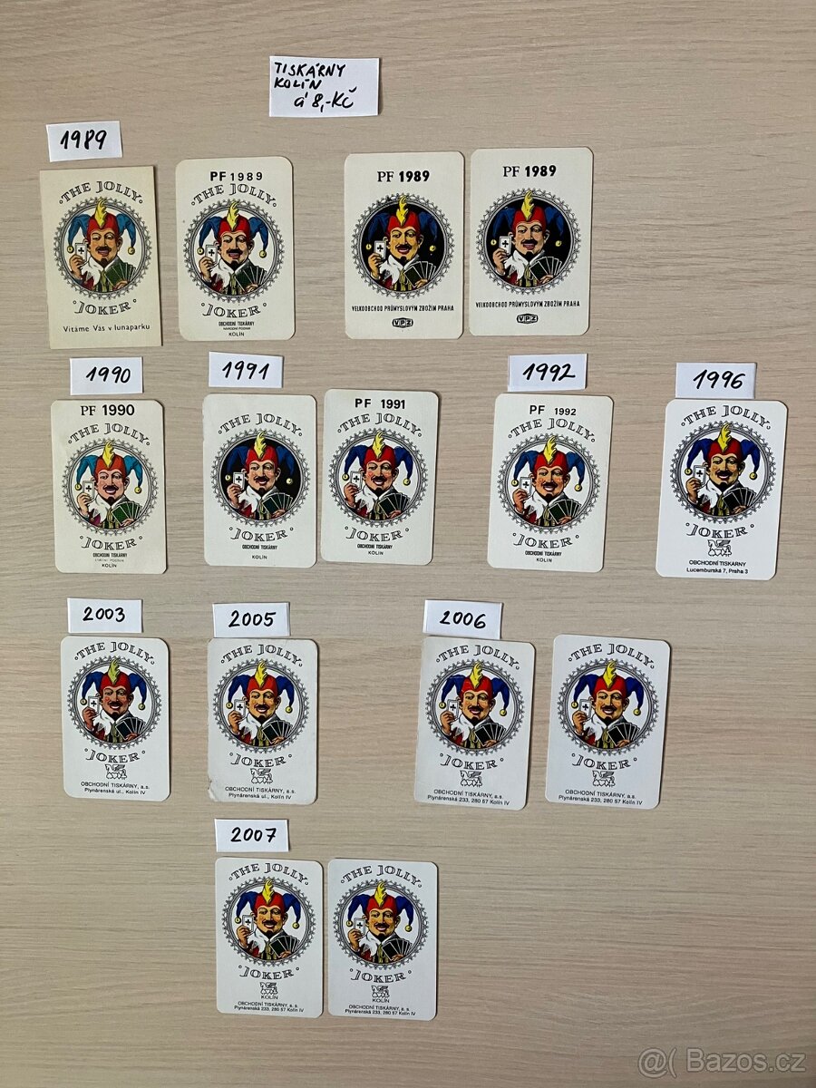 Kalendáříky sada 4+5 - 9