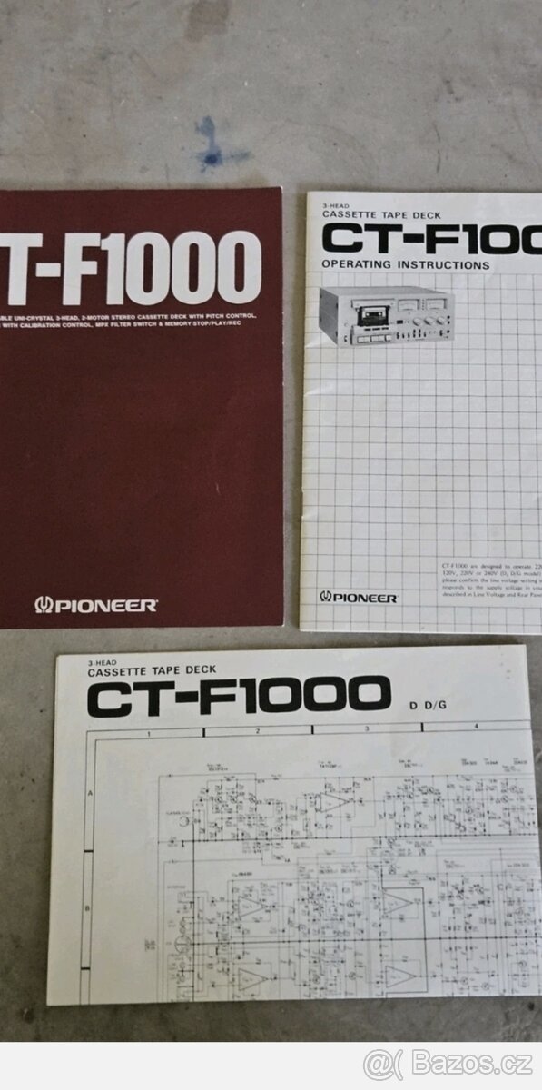 Pioneer ct f 1000 - 9