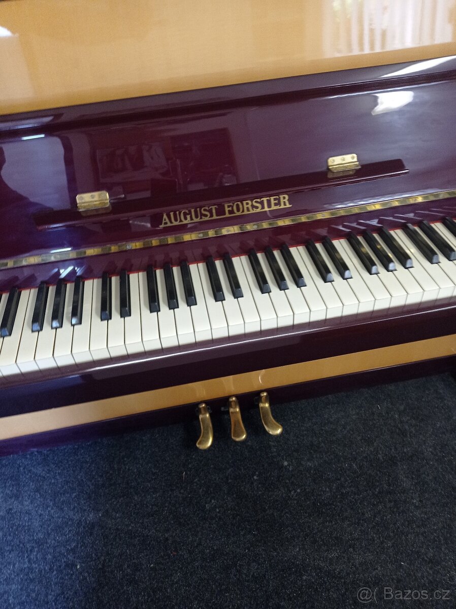 Piano, pianino, klavír Petrof- Forster - 9