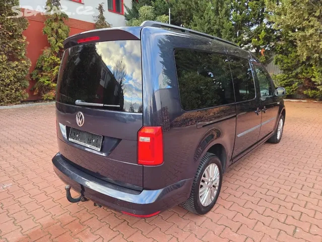 VW Caddy Maxi 2.0 TDI 110kW,7.Míst,Navi,Tažné,2015 - 9