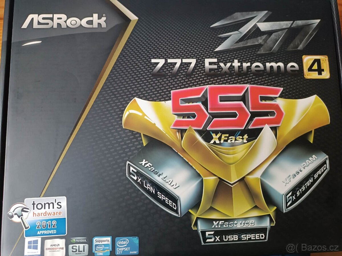 Asrock Z77 Extreme4 +I5 3570k Použitá - 9