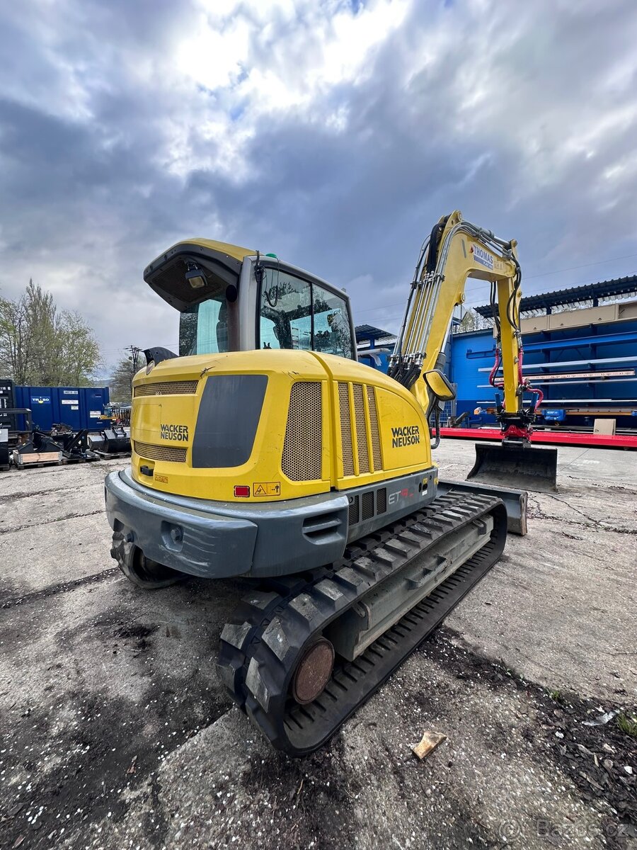 Bagr Wacker Neuson ET90 + NOVÝ Rototilt RC3 + 2050 mth - 9