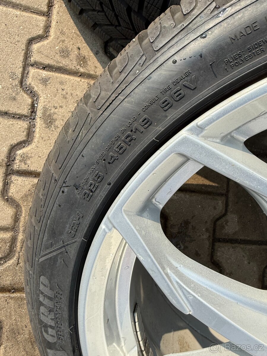 Kola Alu Rial 5x112r19+225/45r19 zimní - 9
