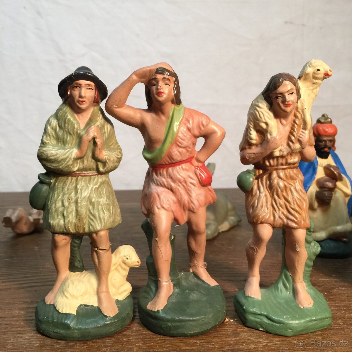 starý Betlém mašé.. volek osel Tři králové velbloud 1900 - 9