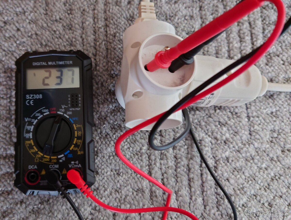 Digitální multimetr ANENG SZ308 černý - 9