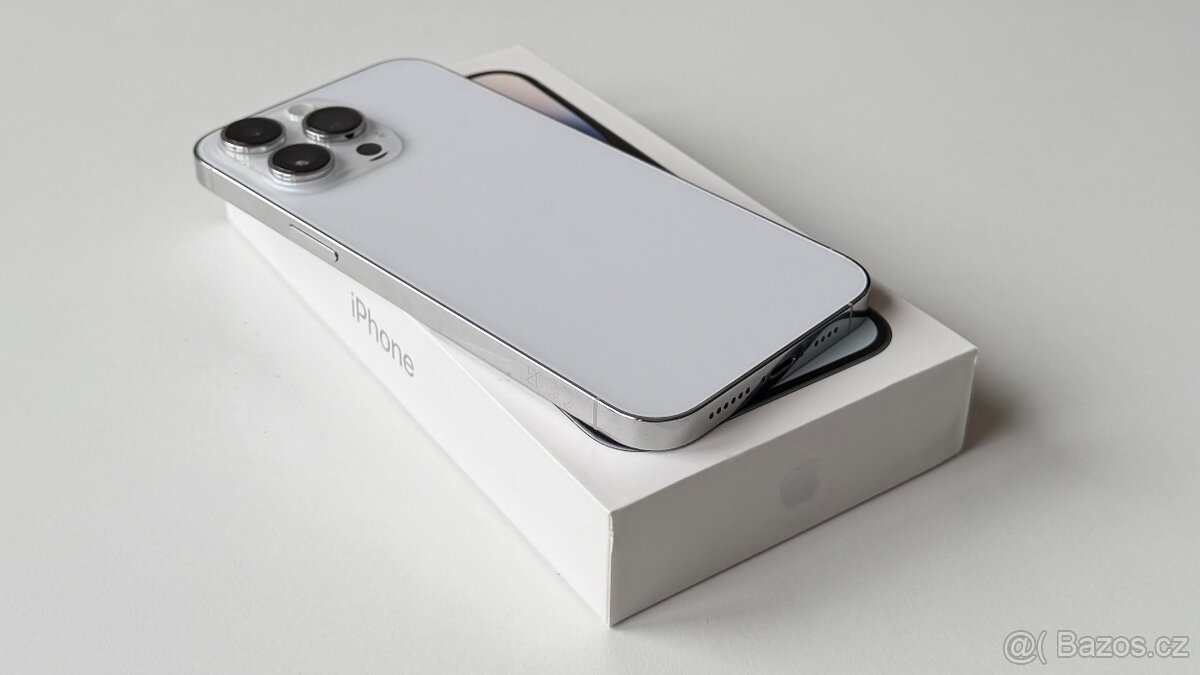 Apple iPhone 14 Pro Max - 128GB, stříbrný - 9